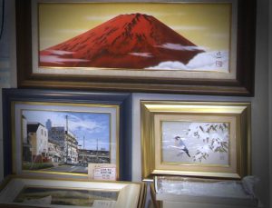 神戸　油絵　日本画　洋画　額絵